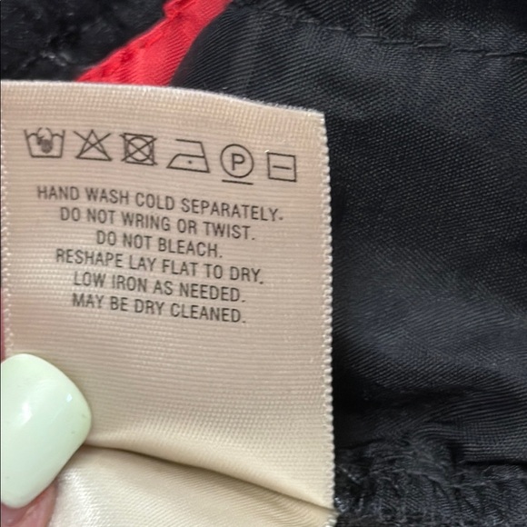 Anthropologie Black Floral Wide Leg Pants - Picture 8 of 8